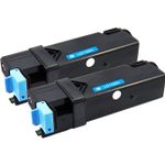 2 stück Dell 593-10259 (KU051) cyan XL toner (Ink Hero)