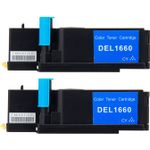 2 stück Dell 593-11041 (769T5) cyan toner (Ink Hero)