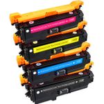 4 stück HP 504X & 504A toner (Ink Hero)