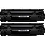 2 stück Canon 728 schwarz toner (Ink Hero)