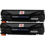 2 stück HP 35A (CB435A) schwarz toner (Ink Hero)