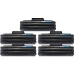 5 stück Samsung MLT-D1042S schwarz toner (Ink Hero)