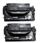 2 stück HP 55A (CE255A) schwarz toner (Ink Hero)