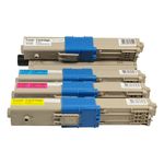 4 stück Oki C310DN, C330DN, MC361, MC362DN, C331DN toner (Ink Hero)