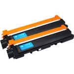 2 stück Brother TN230C cyan toner (Ink Hero)