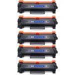 5 stück Brother TN2420 schwarz XL toner (Ink Hero)