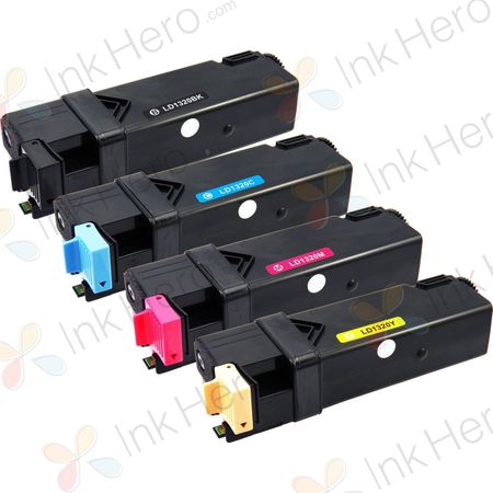 4 stück Dell 1320c XL toner (Ink Hero)