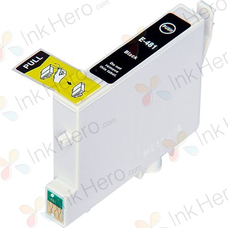 Epson T0481 schwarz tintenpatrone (Ink Hero)