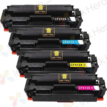 4 stück HP 410X XL toner (Ink Hero)