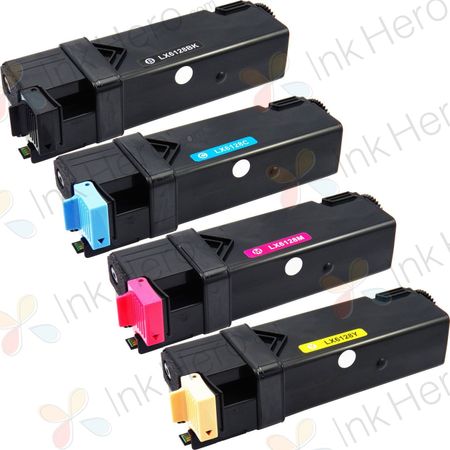 4 stück Xerox Phaser 6128 toner (Ink Hero)