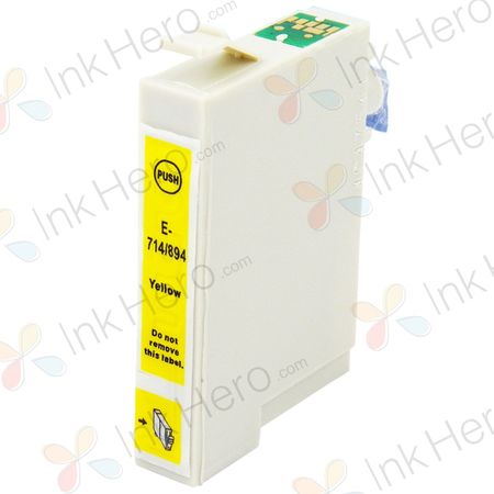 Epson T0714 gelb tintenpatrone (Ink Hero)