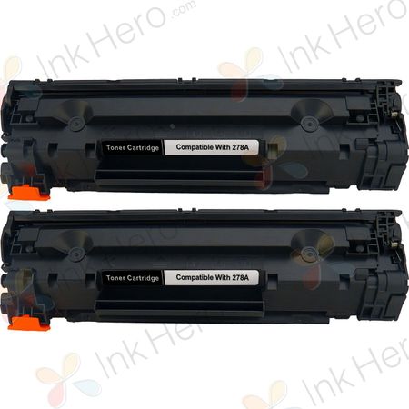 2 stück HP 78A (CE278A) schwarz toner (Ink Hero)