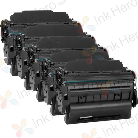 5 stück HP 87X (CF287X) schwarz XL toner (Ink Hero)