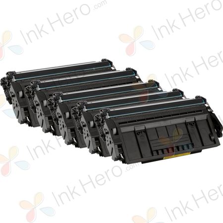 5 stück HP 87A (CF287A) schwarz toner (Ink Hero)