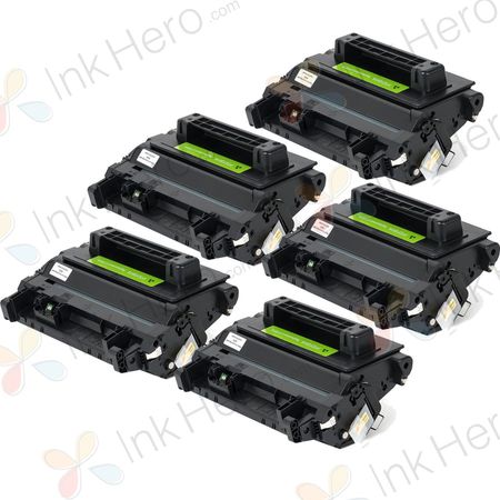 5 stück HP 81A (CF281A) schwarz toner (Ink Hero)