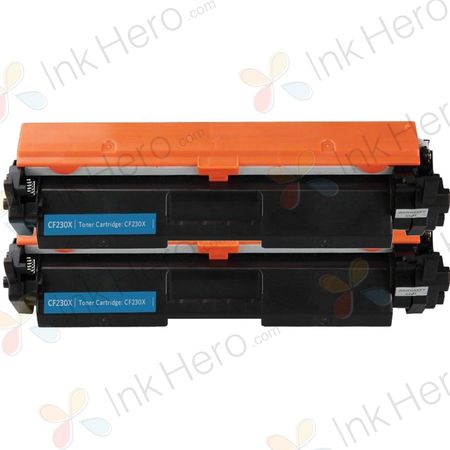 2 stück HP 30X (CF230X) schwarz XL toner (Ink Hero)