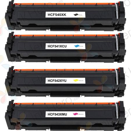 4 stück HP 203X XL toner (Ink Hero)