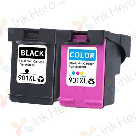 2 stück HP 901 XL tintenpatronen (Ink Hero)