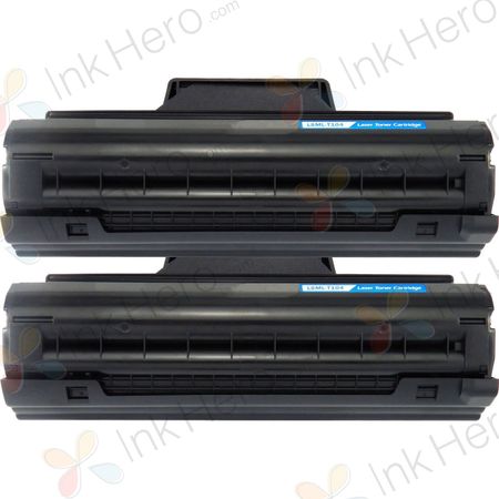 2 stück Samsung MLT-D1042S schwarz toner (Ink Hero)