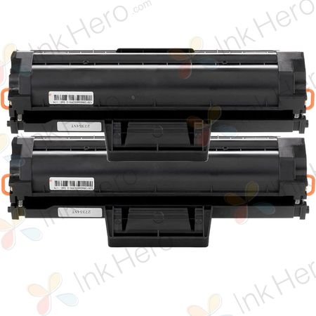 2 stück Samsung MLT-D111L schwarz XL toner (Ink Hero)