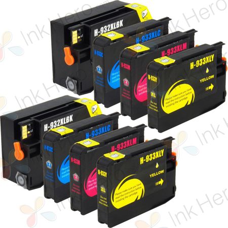 8 stück HP 932XL & 933XL XL tintenpatronen (Ink Hero)