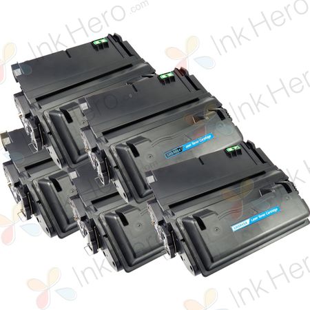 5 stück HP 45A (Q5945A) schwarz toner (Ink Hero)