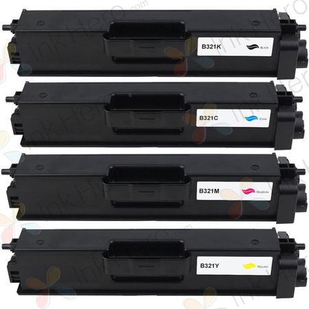 4 stück Brother TN321 toner (Ink Hero)