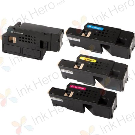 4 stück Xerox Phaser 6020 toner (Ink Hero)