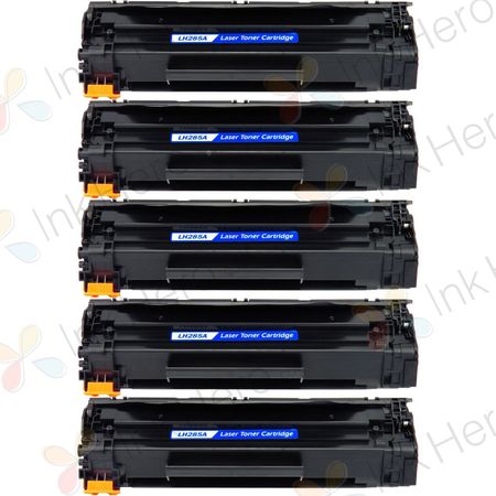 5 stück HP 85A (CE285A) schwarz toner (Ink Hero)