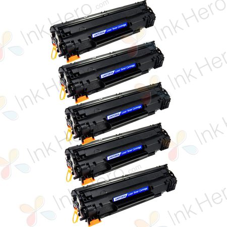 5 stück HP 83A (CF283A) schwarz toner (Ink Hero)