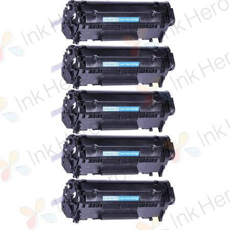 5 stück Canon 703 schwarz toner (Ink Hero)