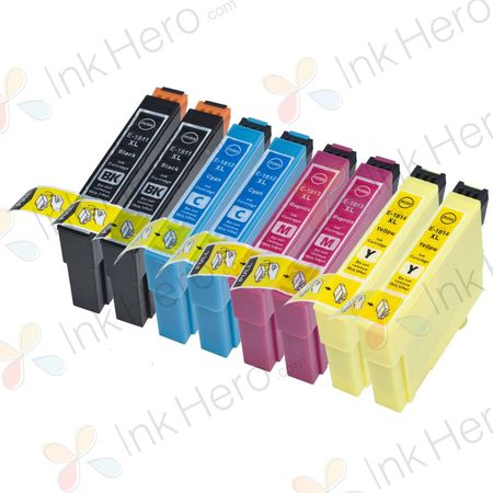 8 stück Epson 18XL XXL tintenpatronen (Ink Hero)