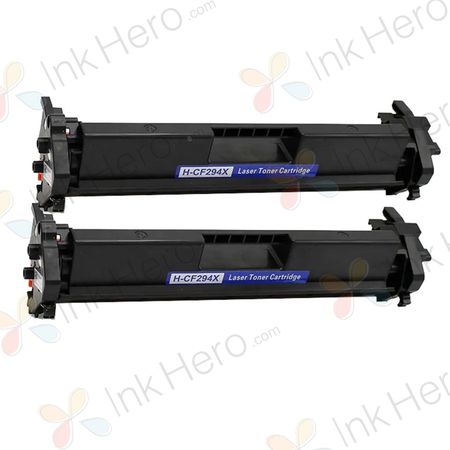 2 stück HP 94X (CF294X) schwarz XL toner (Ink Hero)