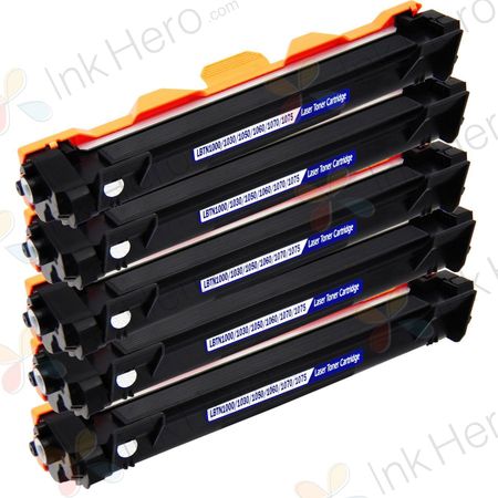 5 stück Brother TN1050 schwarz toner (Ink Hero)