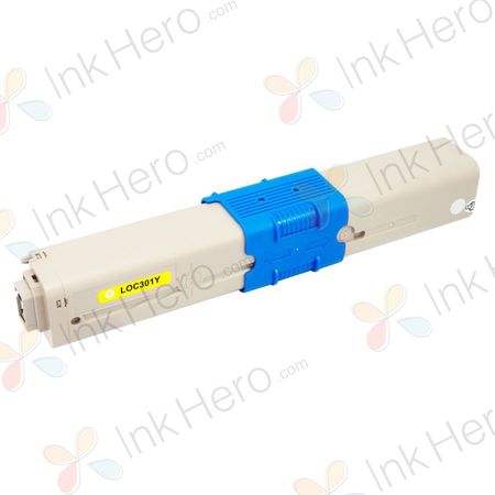 Oki 44973533 C301 / C321 gelb toner (Ink Hero)