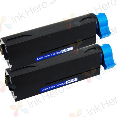 2 stück Oki 44574702 toner (Ink Hero)