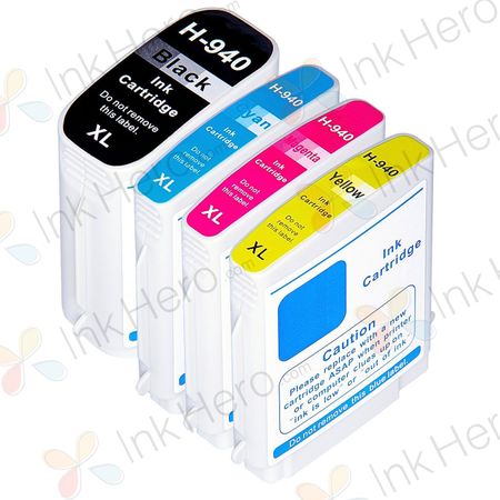 4 stück HP 940 XL tintenpatronen (Ink Hero)