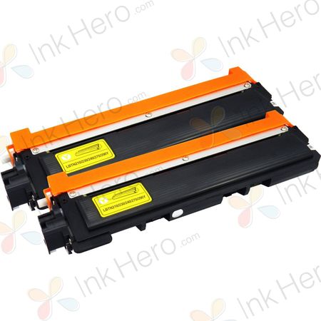 2 stück Brother TN230Y gelb toner (Ink Hero)